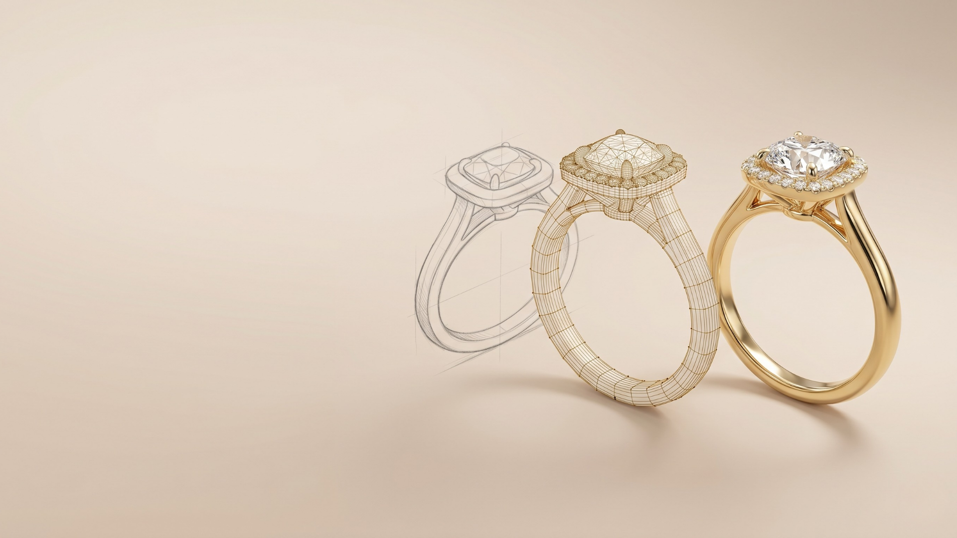 Custom jewelry design placeholder